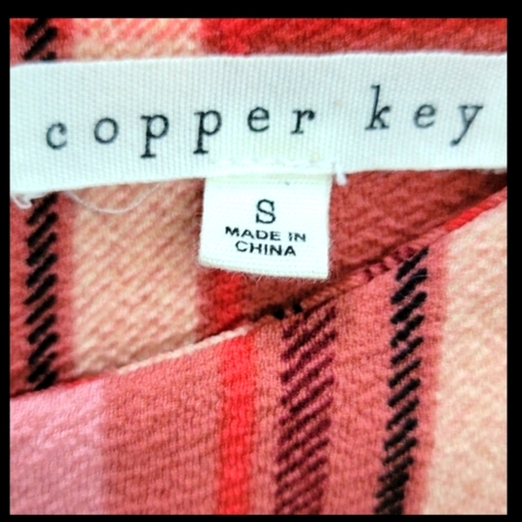 Copper Key Plaid Fit and Flare Dress - Picture 7 of 8